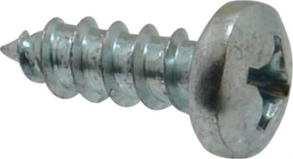 Value Collection - #14 Pan Head Phillips Sheet Metal Screw - Steel, 3/4" Length Under Head, Grade 2 - Eagle Tool & Supply