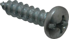 Value Collection - #14 Pan Head Phillips Sheet Metal Screw - Steel, 1" Length Under Head, Grade 2 - Eagle Tool & Supply