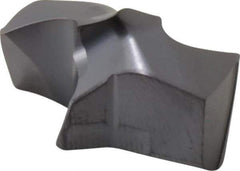 Kennametal - Series KSEM, 21.83mm Diam Grade KC7320 140° Replaceable Drill Tip - Carbide, AlTiN Finish, 3 Seat Size - Eagle Tool & Supply