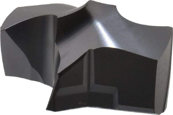 Kennametal - Series KSEM, 23mm Diam Grade KC7320 140° Replaceable Drill Tip - Carbide, AlTiN Finish, 4 Seat Size - Eagle Tool & Supply