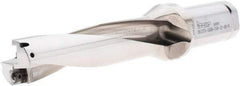 Iscar - 5-1/2" Max Drill Depth, 4xD, 1-3/8" Diam, Indexable Insert Drill - 2 Inserts, 1-1/2" Shank Diam, Straight Shank - Eagle Tool & Supply