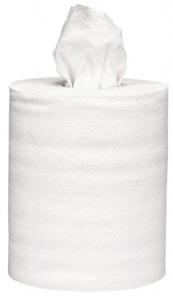 Scott - Center Pull Roll of 1 Ply White Paper Towels - 8" Wide - Eagle Tool & Supply