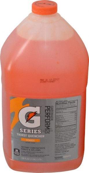 Gatorade - 1 Gal Bottle Orange Activity Drink - Liquid Concentrate, Yields 6 Gal - Eagle Tool & Supply