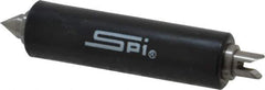 SPI - 2 Inch Long, Accuracy Up to 0.0001 Inch, Micrometer Calibration Standard - Use with SPI Screw Thread Micrometers, Includes Heat Insulating Handle - Eagle Tool & Supply
