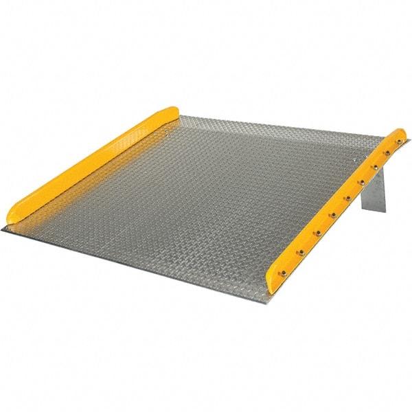 Vestil - Aluminum Dock Plate - 60" Long x 60" Wide x 10" High - Eagle Tool & Supply