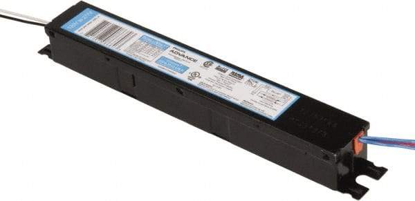Philips Advance - 1 or 2 Lamp, 120-277 Volt, 0.15 to 0.41 Amp, 0 to 39, 40 to 79 Watt, Instant Start, Electronic, Nondimmable Fluorescent Ballast - 0.77, 0.78, 0.80, 0.87, 0.90 Ballast Factor, T8 Lamp - Eagle Tool & Supply