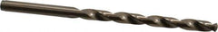 Cleveland - #5 135° Cobalt Jobber Drill - Oxide/Gold Finish, Right Hand Cut, Spiral Flute, Straight Shank, 3-3/4" OAL, Split Point - Eagle Tool & Supply