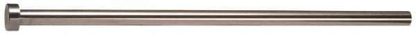 Gibraltar - 18mm Pin Diam, 24mm Head Diam x 7mm Head Height, 500mm OAL, Straight Ejector Pin - Steel, 493mm Pin Length - Eagle Tool & Supply
