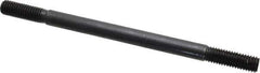 Gibraltar - 1/2-13 8" OAL Equal Double Threaded Stud - Alloy Steel, Black Oxide Finish, 1-1/2" Equal Thread Length - Eagle Tool & Supply