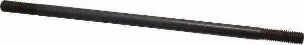Gibraltar - 1/2-13 12" OAL Equal Double Threaded Stud - Alloy Steel, Black Oxide Finish, 1-1/2" Equal Thread Length - Eagle Tool & Supply