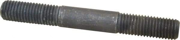 Gibraltar - 3/4-10 6" OAL Equal Double Threaded Stud - Alloy Steel, Black Oxide Finish, 2" Equal Thread Length - Eagle Tool & Supply