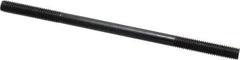 Gibraltar - M8x1.25 150mm OAL Equal Double Threaded Stud - Alloy Steel, Black Oxide Finish, 35mm Equal Thread Length, Metric - Eagle Tool & Supply