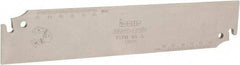 Iscar - 1.7717" Blade Height, 4mm Blade Width, 225mm OAL, Neutral Cut, Single End Indexable Cut-Off Blade - TGFH Blade, Tang-Grip Series - Eagle Tool & Supply