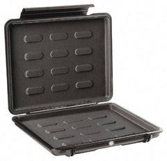 Pelican Products, Inc. - 10-15/16" Wide x 10-15/16" Deep x 2-1/2" High, Laptop/Tablet Case - Black, Plastic - Eagle Tool & Supply