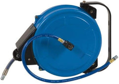 PRO-SOURCE - 33' Spring Retractable Hose Reel - 300 psi, Hose Included - Eagle Tool & Supply