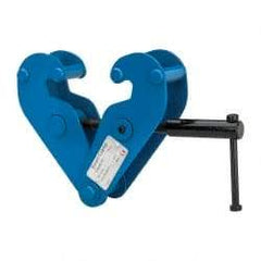 Value Collection - 2,000 Lbs. Load Capacity Beam Clamp - 3 to 9 Inch Max Grip - Eagle Tool & Supply