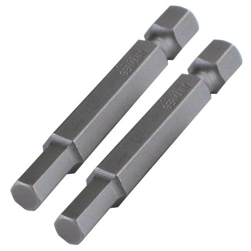 Hex Metric Power Bit 8.0 × 50mm (2 Bit Pack) - Eagle Tool & Supply