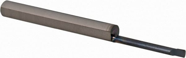 Scientific Cutting Tools - 0.06" Min Bore Diam, 1/2" Max Bore Depth, 1/8 Shank Diam, Boring Bar - Eagle Tool & Supply