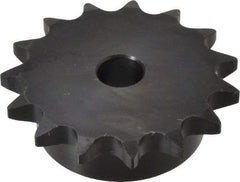 Browning - 15 Teeth, 5/8" Chain Pitch, Chain Size 50, Min Plain Bore Sprocket - 5/8" Bore Diam, 3" Pitch Diam, 3.32" Outside Diam - Eagle Tool & Supply
