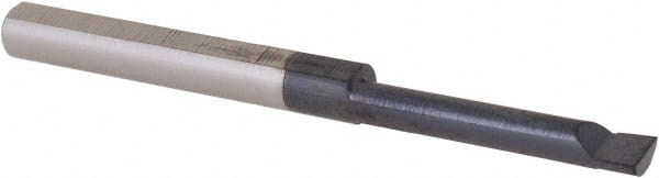 Scientific Cutting Tools - 0.1" Min Bore Diam, 0.6" Max Bore Depth, 1/8 Shank Diam, Boring Bar - Eagle Tool & Supply