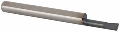 Scientific Cutting Tools - 0.12" Min Bore Diam, 1/2" Max Bore Depth, 3/16 Shank Diam, Boring Bar - Eagle Tool & Supply