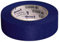 Intertape - 36mm Wide x 54.8 m Long Blue Paper Painter's Tape - Series Intertape-PT14, 5.5 mil Thick, 23 In/Lb Tensile Strength - Eagle Tool & Supply