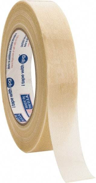 Intertape - 1" x 60 Yd Clear Rubber Adhesive Packaging Tape - Polyester Film Backing, 5.6 mil Thick, 175 Lb Tensile Strength, Series RG15 - Eagle Tool & Supply