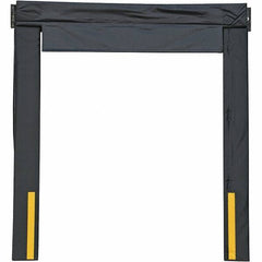 Vestil - 8' Door Width x 9' Door Height Vinyl Dock Seal - 10 Inch Projection - Eagle Tool & Supply