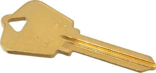 Made in USA - Arrow Key Blank - Brass - Eagle Tool & Supply