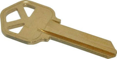 Made in USA - Kwikset Key Blank - Brass - Eagle Tool & Supply