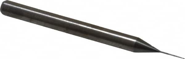 Hertel - 0.23mm, 130° Drill Point, 1/8" Shank Diam, Regular Spiral Circuit Board Drill Bit - Eagle Tool & Supply