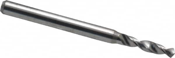 Hertel - #39, 130° Drill Point, 1/8" Shank Diam, Fast Spiral Circuit Board Drill Bit - Eagle Tool & Supply