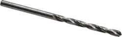 Hertel - 3mm 118° Solid Carbide Jobber Drill - Bright Finish, Right Hand Cut, Spiral Flute, Straight Shank, 2-1/4" OAL, Standard Point - Eagle Tool & Supply
