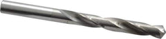 Hertel - 8.5mm 118° Solid Carbide Jobber Drill - Bright Finish, Right Hand Cut, Spiral Flute, Straight Shank, 4" OAL, Standard Point - Eagle Tool & Supply