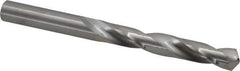 Hertel - 9.5mm 118° Solid Carbide Jobber Drill - Bright Finish, Right Hand Cut, Spiral Flute, Straight Shank, 4-1/4" OAL, Standard Point - Eagle Tool & Supply