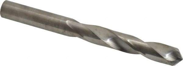 Hertel - 12mm 118° Solid Carbide Jobber Drill - Bright Finish, Right Hand Cut, Spiral Flute, Straight Shank, 4-3/4" OAL, Standard Point - Eagle Tool & Supply
