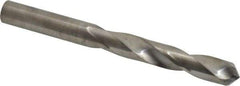 Hertel - 12mm 118° Solid Carbide Jobber Drill - Bright Finish, Right Hand Cut, Spiral Flute, Straight Shank, 4-3/4" OAL, Standard Point - Eagle Tool & Supply