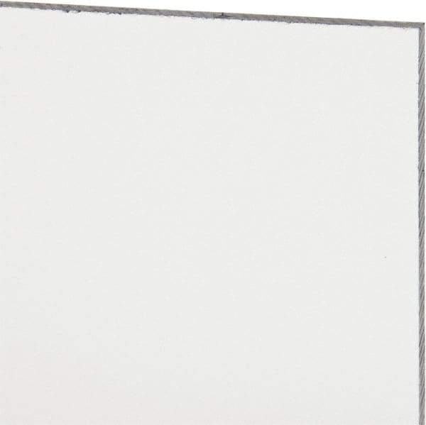 Made in USA - 4.5mm Thick x 12" Wide x 2' Long, Acrylic Sheet - Clear, Static Dissipative Grade - Eagle Tool & Supply