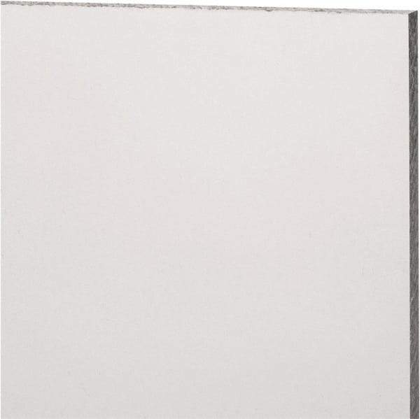 Made in USA - 6mm Thick x 12" Wide x 2' Long, Acrylic Sheet - Clear, Static Dissipative Grade - Eagle Tool & Supply