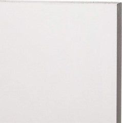 Made in USA - 12mm Thick x 12" Wide x 1' Long, Acrylic Sheet - Clear, Static Dissipative Grade - Eagle Tool & Supply