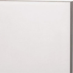 Made in USA - 12mm Thick x 12" Wide x 2' Long, Acrylic Sheet - Clear, Static Dissipative Grade - Eagle Tool & Supply