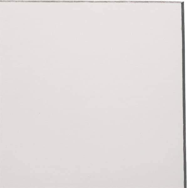 Made in USA - 3mm Thick x 12" Wide x 1' Long, Polycarbonate Sheet - Clear, Static Dissipative Grade - Eagle Tool & Supply