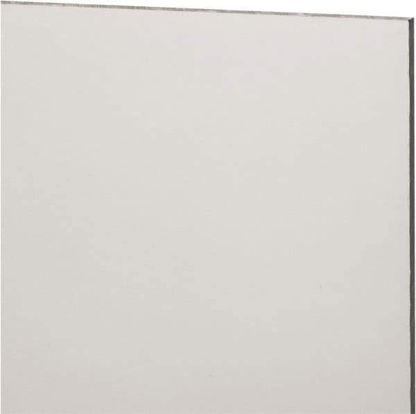 Made in USA - 3mm Thick x 12" Wide x 2' Long, Polycarbonate Sheet - Clear, Static Dissipative Grade - Eagle Tool & Supply