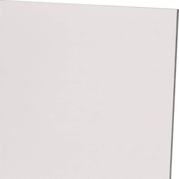 Made in USA - 4.5mm Thick x 12" Wide x 2' Long, Polycarbonate Sheet - Clear, Static Dissipative Grade - Eagle Tool & Supply