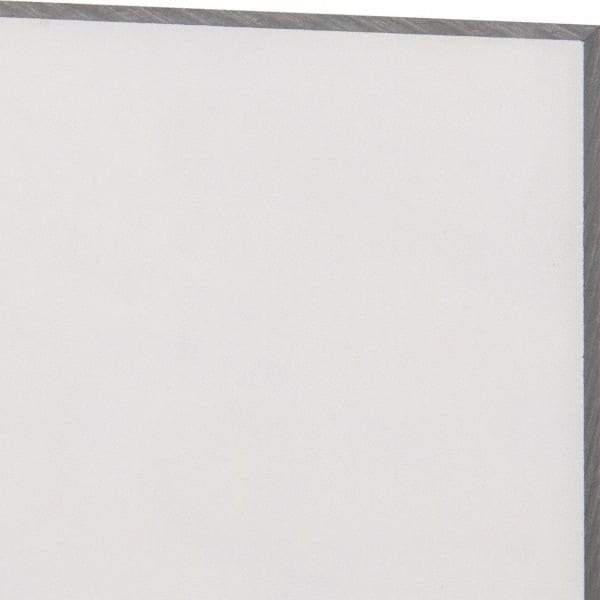 Made in USA - 3/8" Thick x 12" Wide x 1' Long, Polycarbonate Sheet - Clear, Static Dissipative Grade - Eagle Tool & Supply