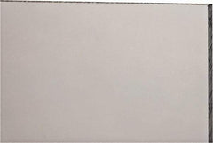 Made in USA - 3/8" Thick x 24" Wide x 2' Long, Polycarbonate Sheet - Clear, Static Dissipative Grade - Eagle Tool & Supply