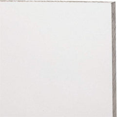 Made in USA - 3/8" Thick x 24" Wide x 4' Long, Polycarbonate Sheet - Clear, Static Dissipative Grade - Eagle Tool & Supply