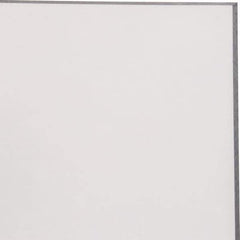 Made in USA - 1/2" Thick x 12" Wide x 2' Long, Polycarbonate Sheet - Clear, Static Dissipative Grade - Eagle Tool & Supply