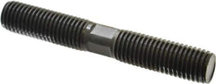 Gibraltar - 3/4-10 5" OAL Equal Double Threaded Stud - Alloy Steel, Black Oxide Finish, 2" Equal Thread Length - Eagle Tool & Supply