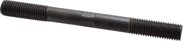 Gibraltar - 3/4-10 8" OAL Equal Double Threaded Stud - Alloy Steel, Black Oxide Finish, 2" Equal Thread Length - Eagle Tool & Supply